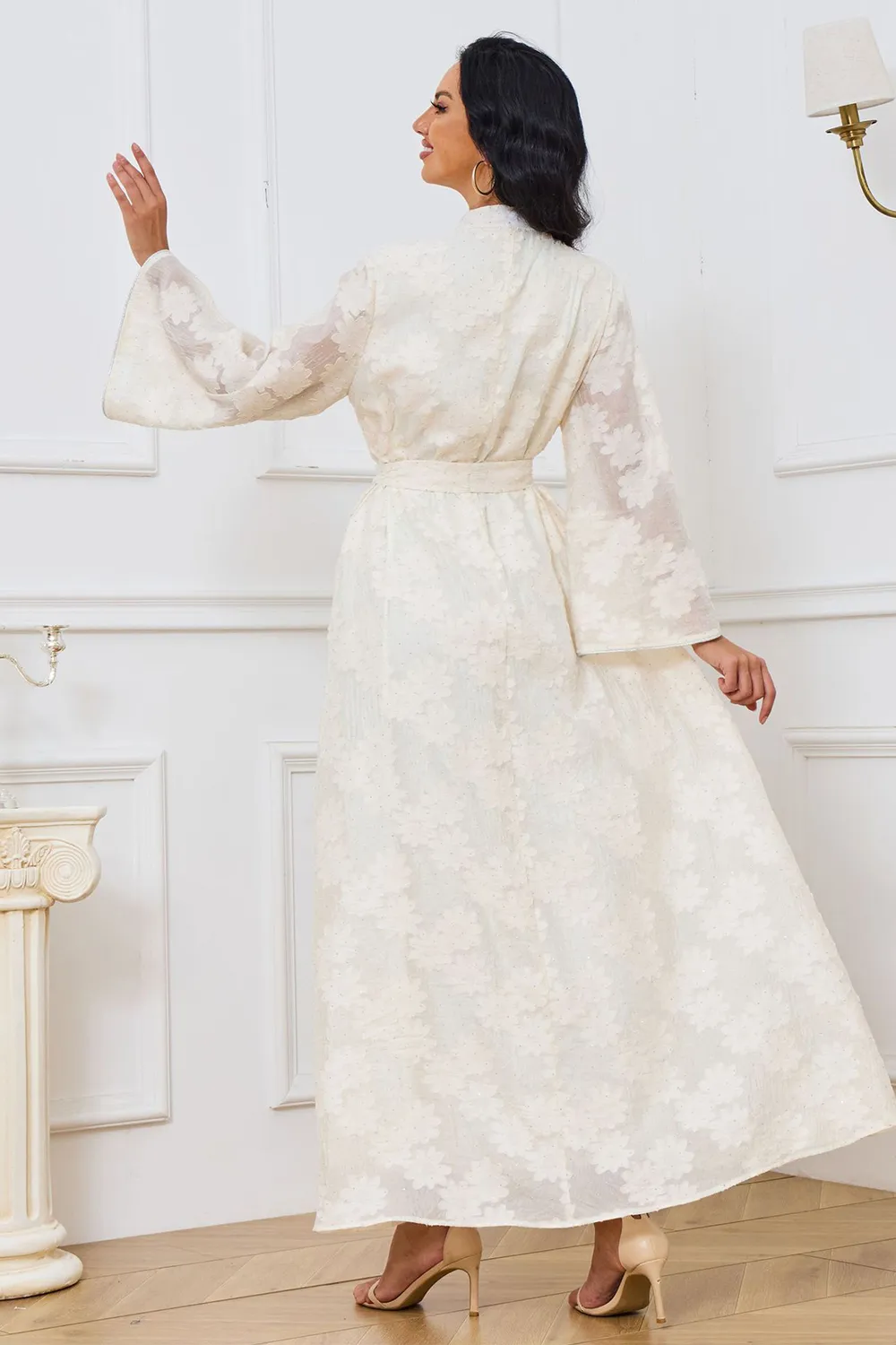 جلابية مغربي مطبعة
