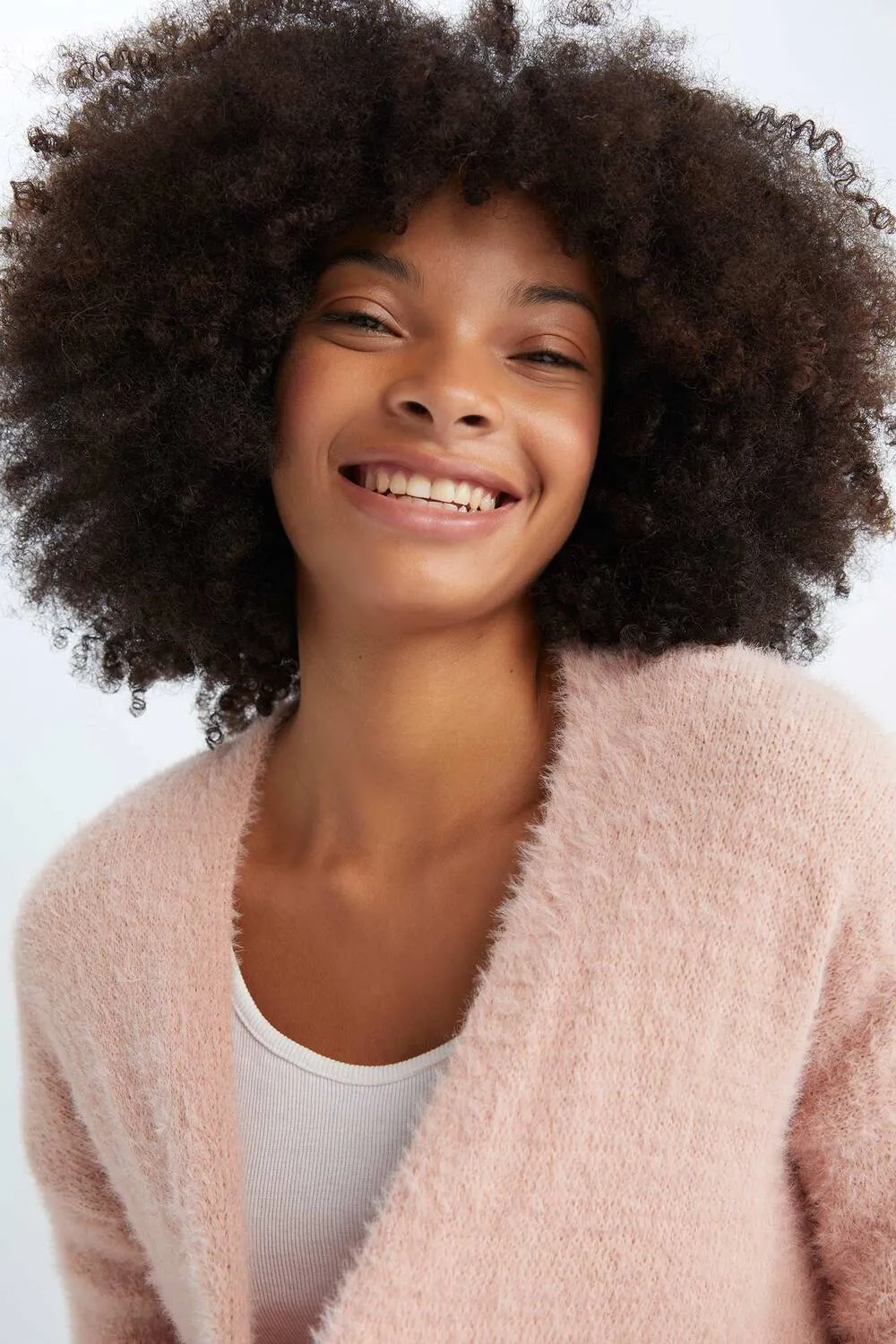 كارديجان تريكو بكتف نازل مفصل بجيب